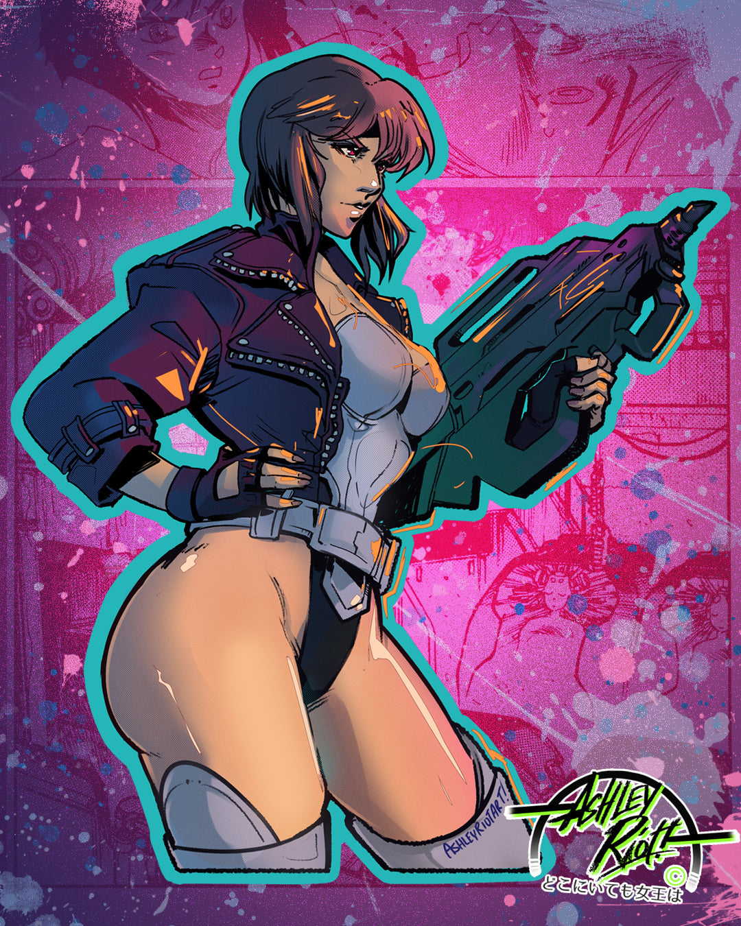 Major Motoko | Sticker