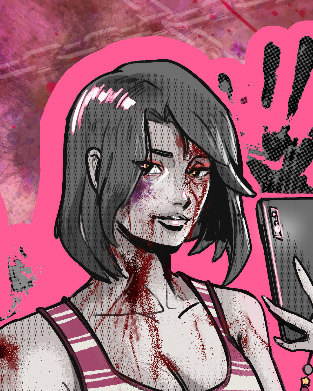 Girl Next Door | Anime Vinyl Sticker