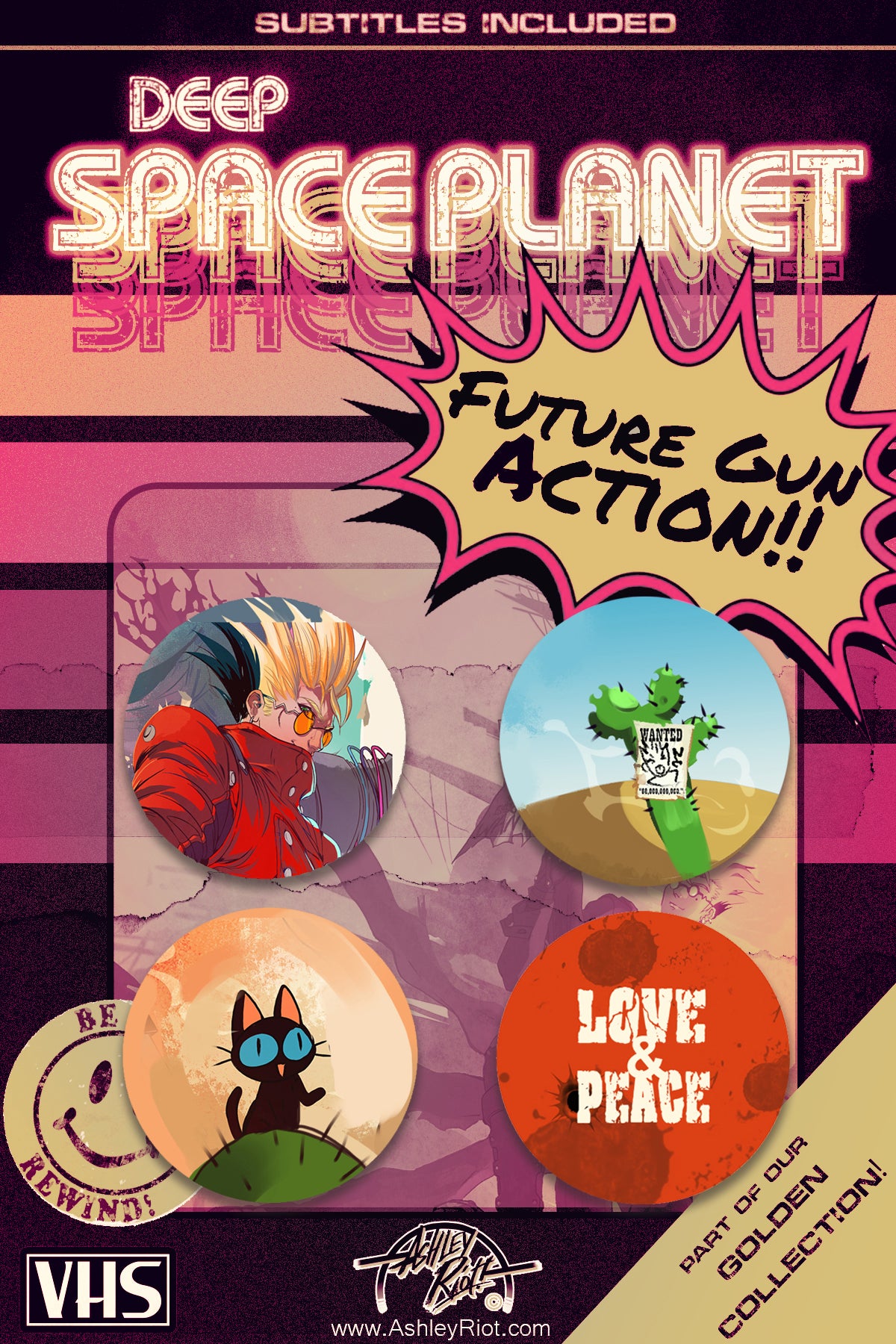 Deep Space Planet | Button Pack