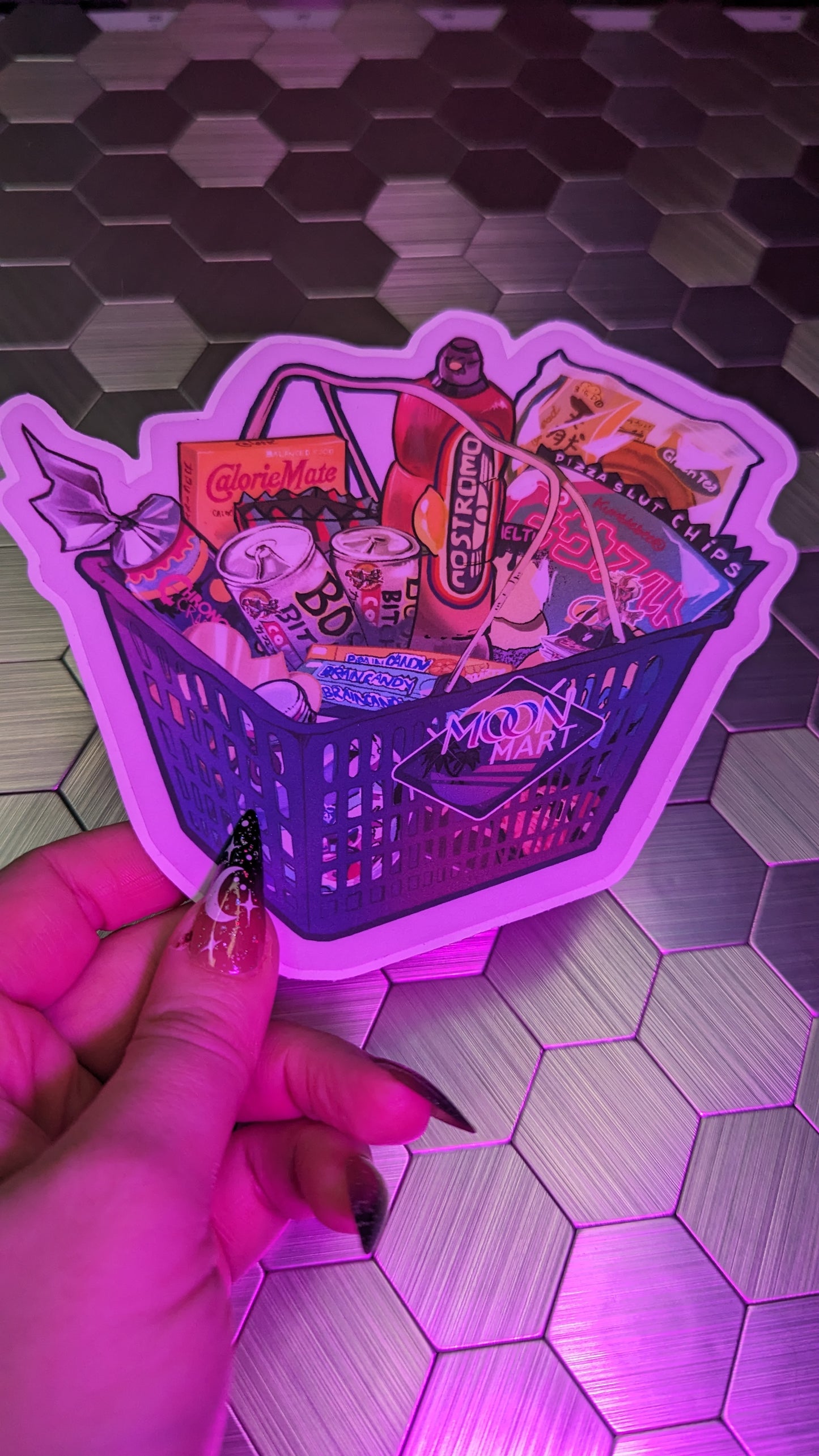 Combini Basket | Moon Mart Convenience Sticker
