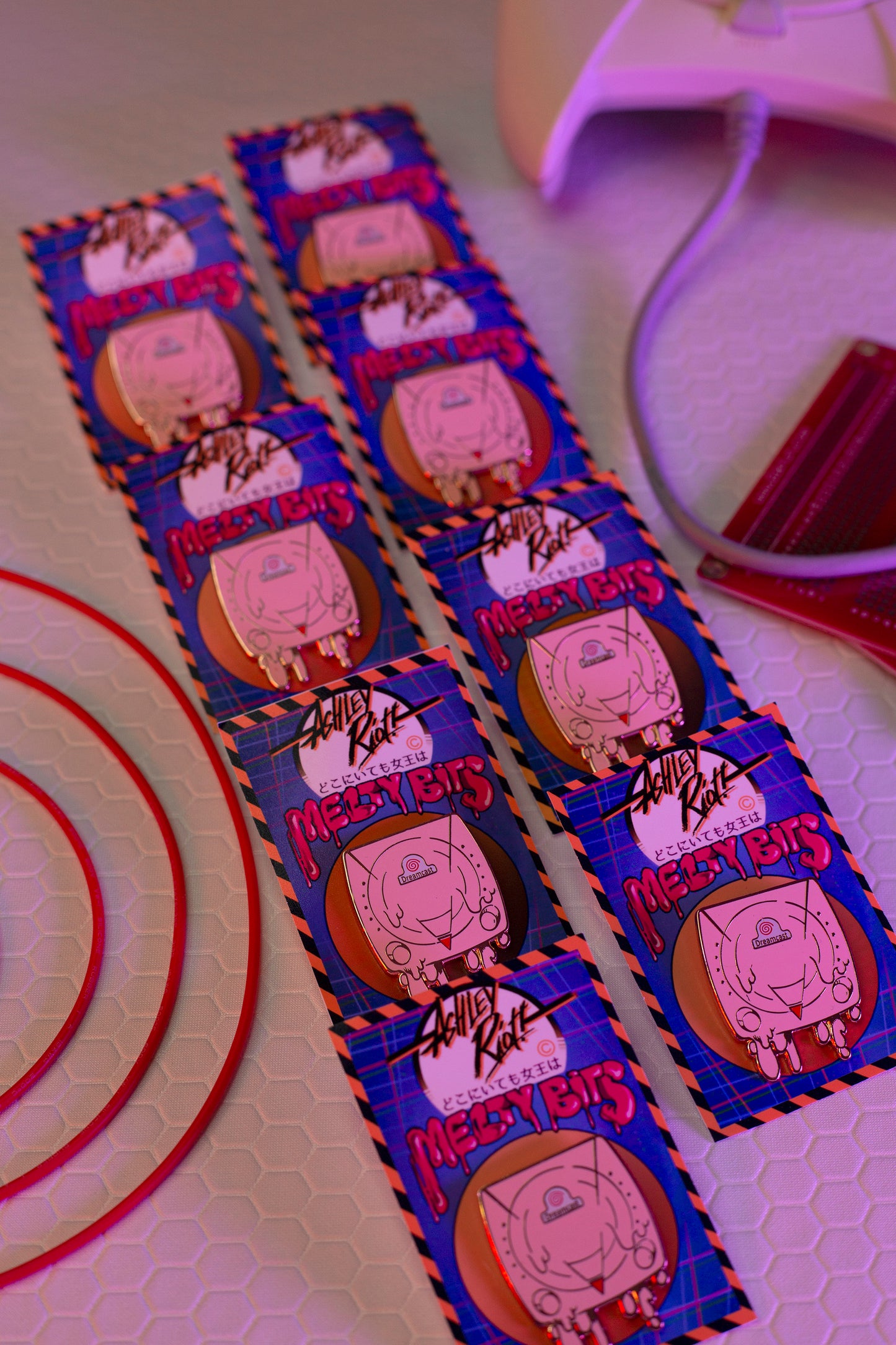 Melty Bits | Enamel Pin