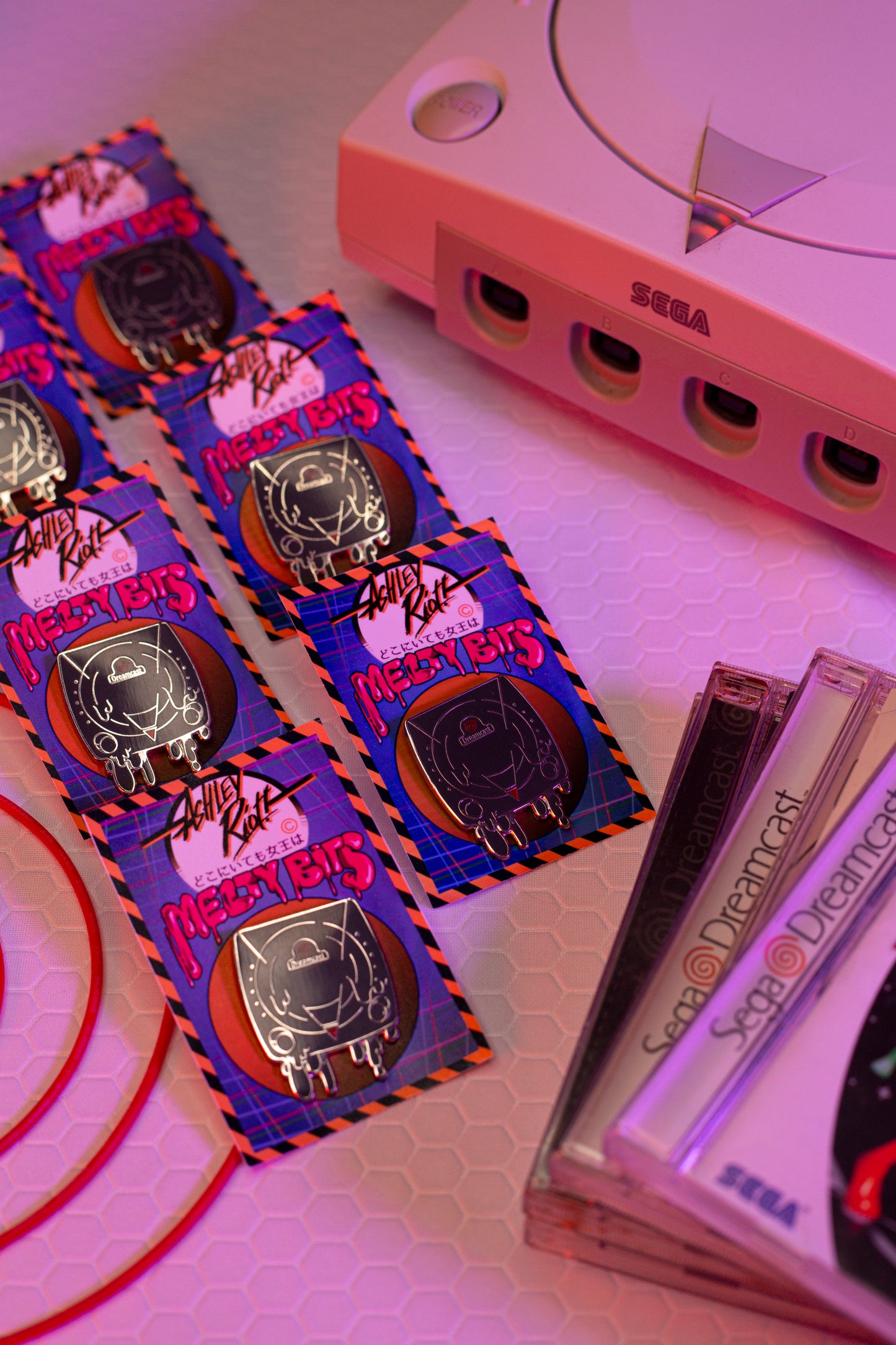 Melty Bits | Enamel Pin