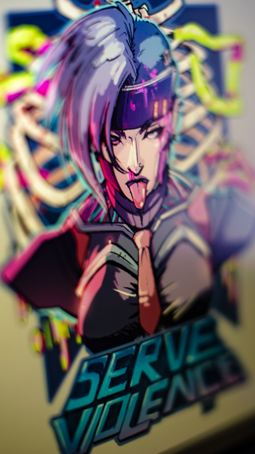 Serve Violence | Sticker