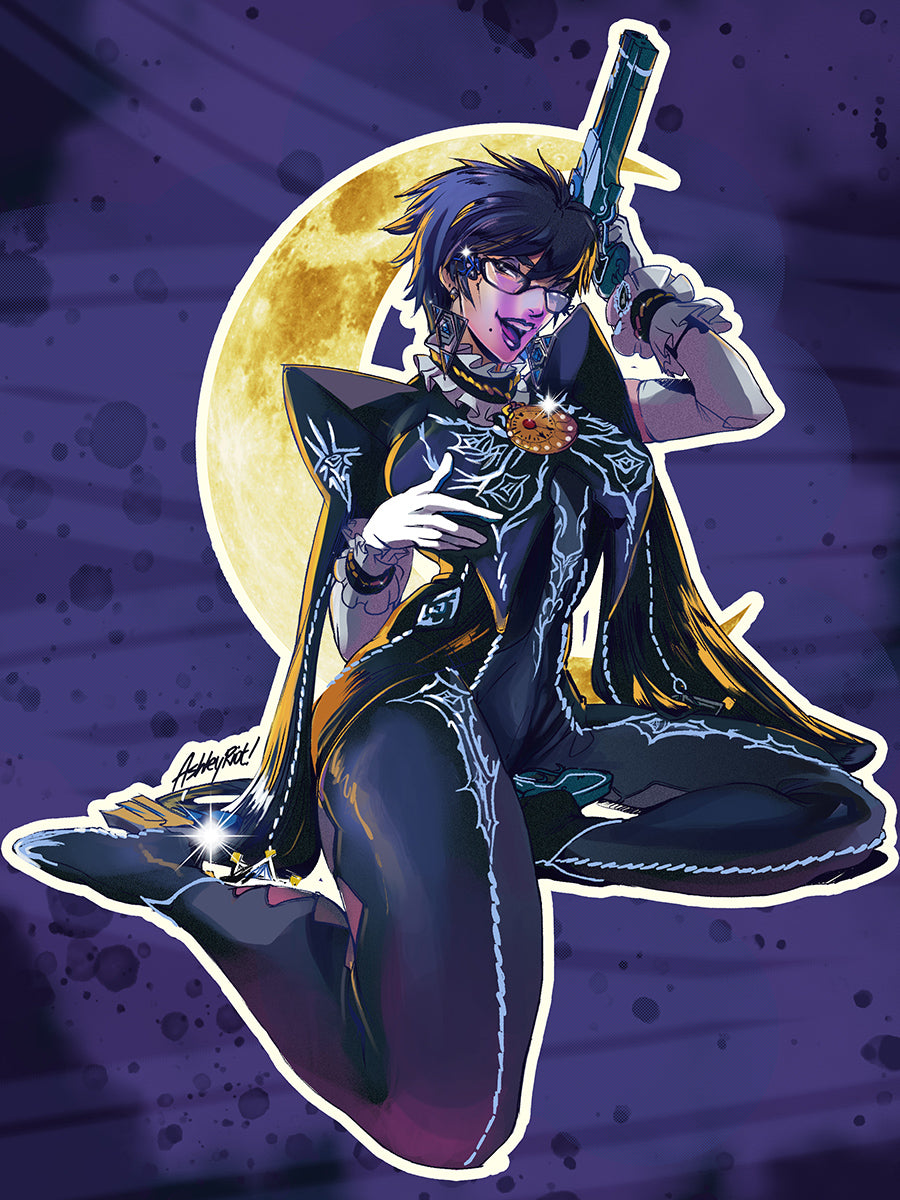 Bayonetta Sticker – Riot Arcade - Main Image