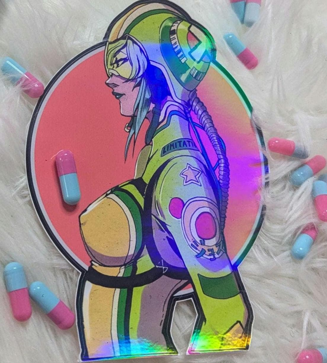 Helmet Girl | Sticker