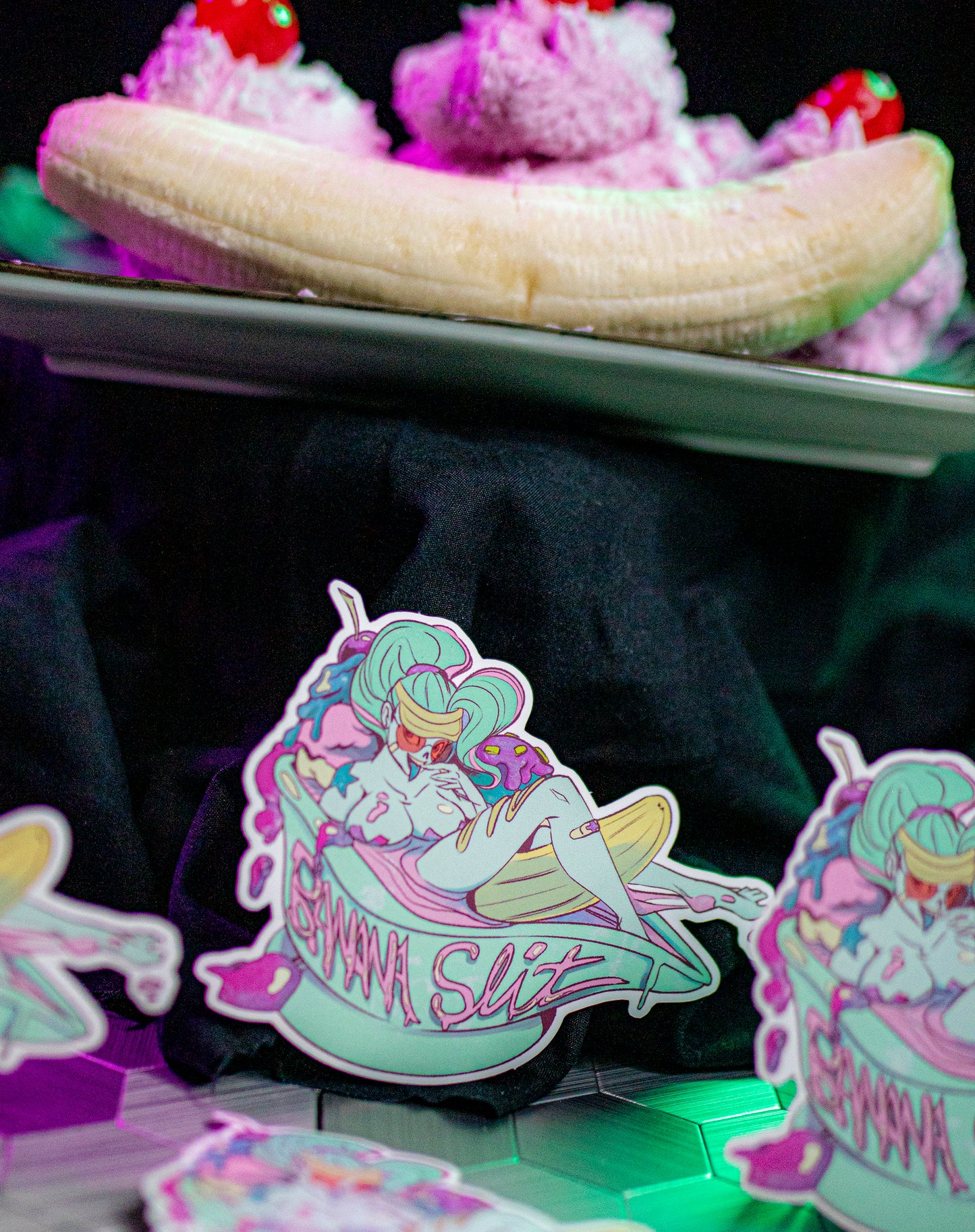 Banana Slit | Sticker