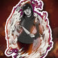 Burning Trauma Girl | Horror Vinyl Sticker