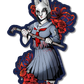 Spider Lilly Girl | Horror Vinyl Sticker