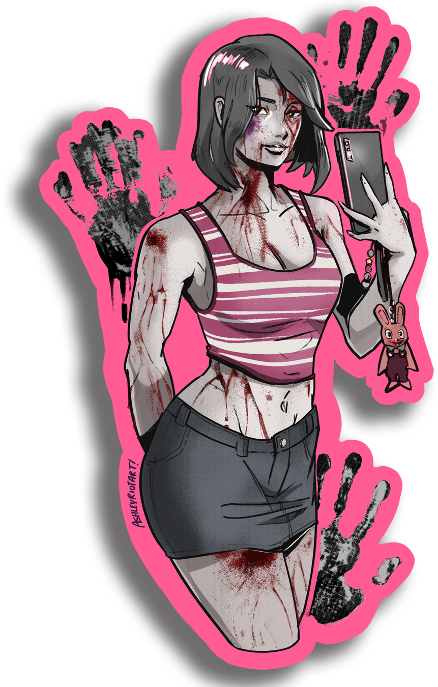 Girl Next Door | Anime Vinyl Sticker