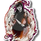 Burning Trauma Girl | Horror Vinyl Sticker