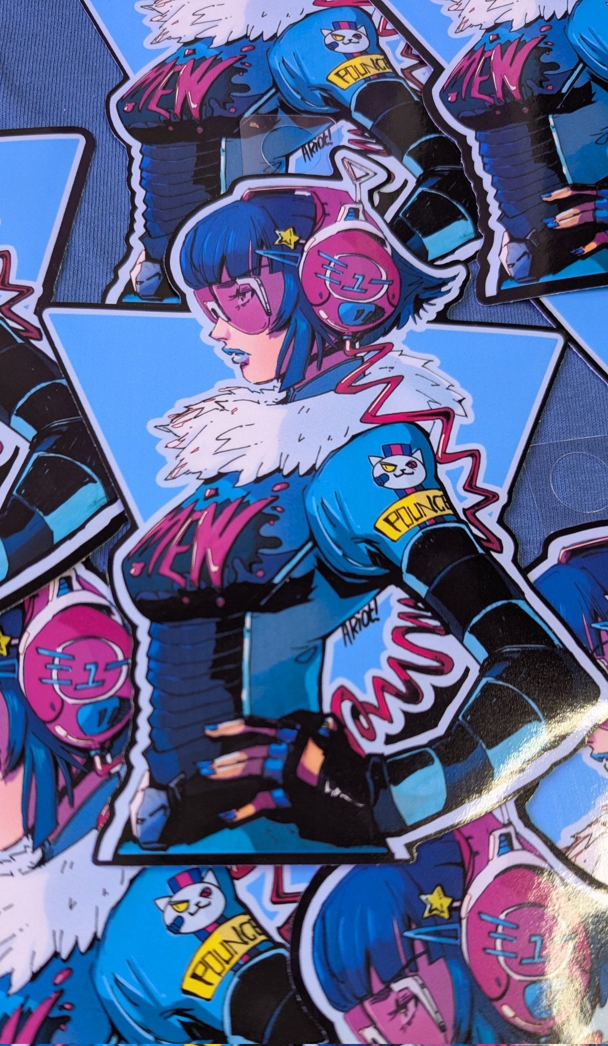Rhythm and Rhymes girl | Sticker