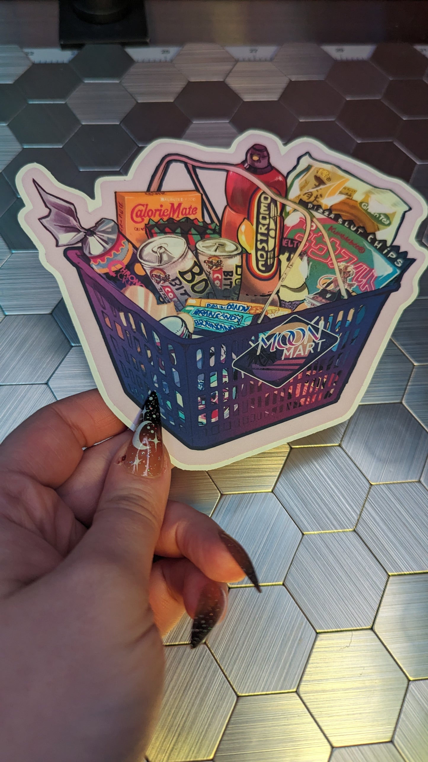 Combini Basket | Moon Mart Convenience Sticker