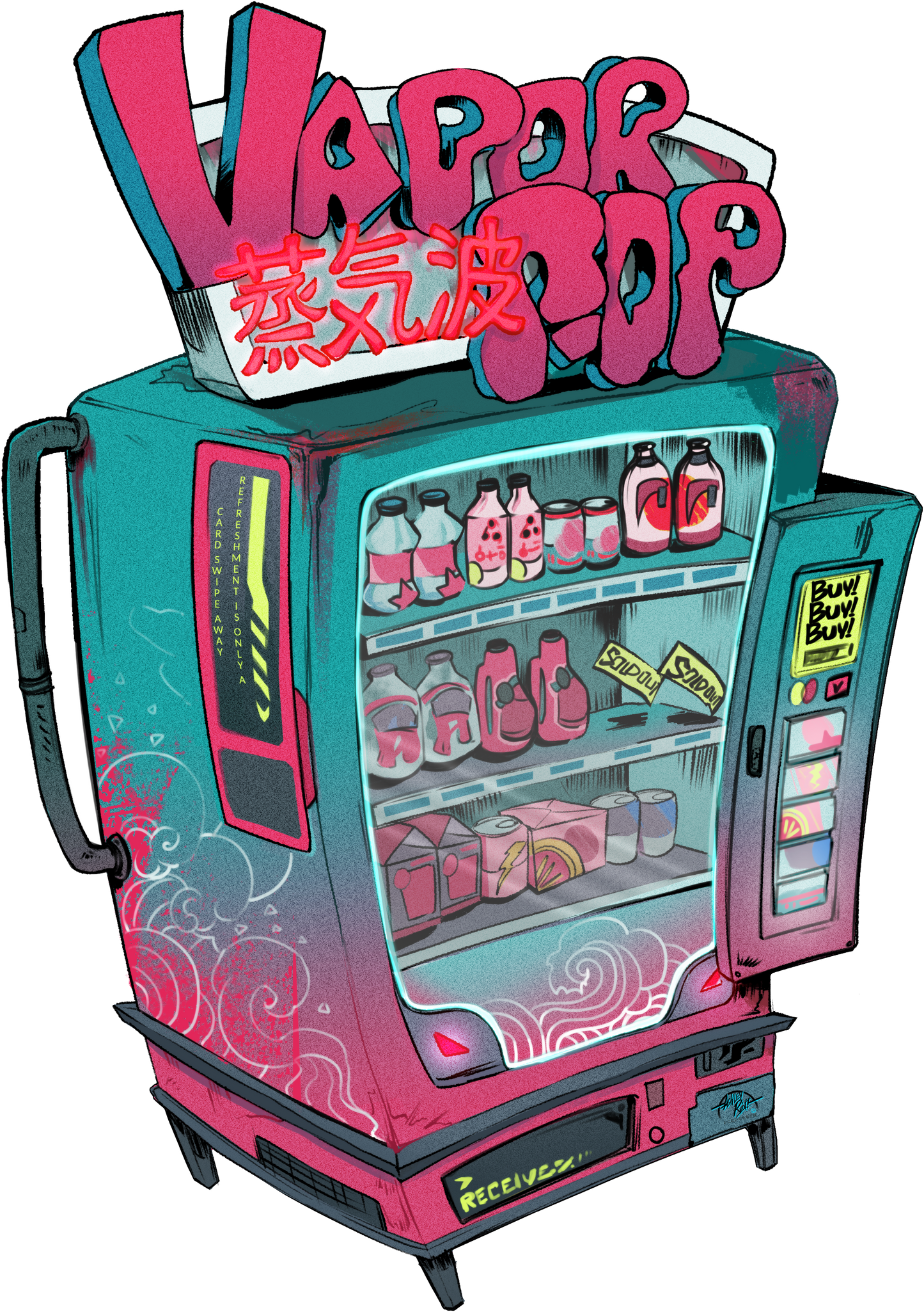 Vapor Pop | Sticker