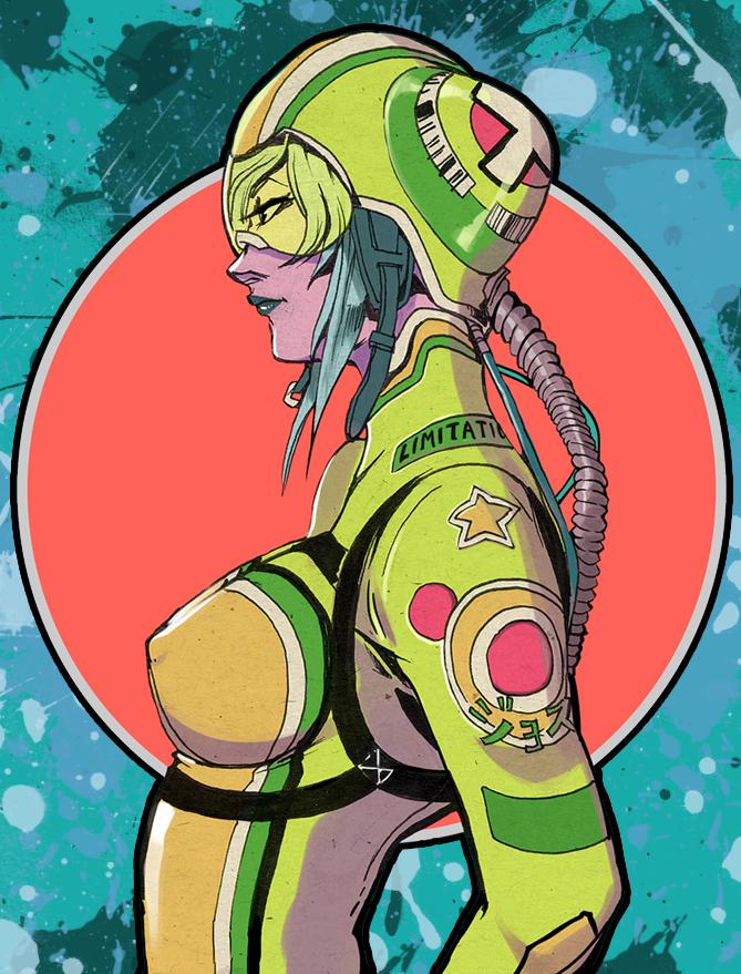 Helmet Girl | Sticker
